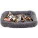 Soft Plush Cat Bed Mat with Pillow - Self-Warming and Anti-Skid Bottom - Ideal for Small Dogs and Cats - Buy Online on SooperMarket.com