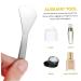 2-Piece Stainless Steel Spatula Set for Cosmetics - Ideal for Eye Cream Face Masks & Lotions - Buy Online on SooperMarket.com
