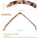 3 Pcs Banana Hair Clip Set for Women - Wave Hair Accessory in Black, Brown, Cream Amber - Buy Online on SooperMarket.com
