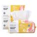 POMPOM LIFE Disposable Face Towel, Ultra Soft Large Cotton Tissue, Unscented Chemical Free 300 Count, Dry and Wet Use Cleansing Wipe for Baby Adult Sensitive Skin, Lint Free Makeup Remover Wipe 300 Count (Pack of 1)