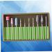 FOMIYES 3 Sets Manicure Drill Bits Nails Kits Nail Drill Bit Brush Manicure Pedicure Bit Nail Art Supplies Nail File Electric Nail Polish Gel Nail Drill Bits Polisher Tungsten Carbide 5x1cmx3pcs Greenx3pcs - Buy Online on SooperMarket.com