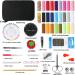 Quilting Thread Sewing Kit for Adults and Beginners - 26 Color Threads, Needles, Scissors, Thimble, Clips, and More | Portable Travel Set for DIY and Emergency Repairs - Buy Online on SooperMarket.com