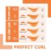 PERMANIA Silicone Curler Pad 10Pcs/5 sizes for Lash Perm Kit - Reusable Soft C & D Curls Eyelash Lifting Rod - Orange Lash Lift Pads - Buy Online on SooperMarket.com