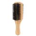 2PC Bartbrush Set - Soft Double-Sided Mustache & Facial Shaving Brushes for Men | Knot Removal Grooming Tool for Home & Salon - Buy Online on SooperMarket.com
