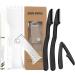 Huaxingda Beard Alignment Tool | Transparent Non-Slip Stencil & Razor - Perfect Mustache & Beard Grooming Kit - Buy Online on SooperMarket.com