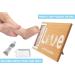Baby Handprint & Footprint Photo Frame Kit | Includes White Paint Tray | Newborn Keepsake | 17 x 7 Inches - Buy Online on SooperMarket.com