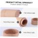 PLAFOPE 1pc Lipstick Tube Makeup Container Jars Lip Balm Tube for Refilling Tubes Refillable Lip Balm Tube Container Natural Lip Gloss Cosmetic Lip Lids Mini Holder Light the Light Plastic - Buy Online on SooperMarket.com
