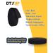 DTXUP Black Polypropylene 1 Inch Webbing Strap - Lawn Chair Replacement, Climbing Straps, DIY Crafting - 10 Yards - Buy Online on SooperMarket.com