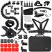 Husiway Accessory Bundle Compatible with GoPro Hero 11 10 9 8 7 6 5 4 Accessories Kit for Go Pro Max Fusion Insta360 ONE X DJI Osmo Action 3 2 AKASO Cameras 56E (HSW56E)