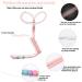 SHMLY 2-Piece Adjustable Leash & Harness for Lizards Hamsters Guinea Pigs & Small Pets - Blue & Pink - Buy Online on SooperMarket.com