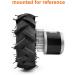 L-Faster 3.50-4 Agricultural Tire | 10 Inch Off-Road Wheel Axle 17mm for Electric Lawn Mower & Trolley - International Shipping Available - Buy Online on SooperMarket.com