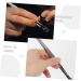 Magiclulu 4-Piece Stamp Clip Brow Tool Set - Stainless Steel Jewelry Tongs Tweezers & Pincer for Jewelry Making | Handicrafts Martensitic - Shop Now! - Buy Online on SooperMarket.com