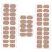 5sheets Corn Stickers Grinding Foot Stickers Adhesive Heel Stickers Feet Care Stickers Breathable Foot Patches Rear Heel Stickers Feet Protective Stickers Breathable Heel Tapes HAPINARY