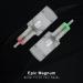 EZTAT2 EPIC 49RM Large Curved Magnum #12 Tattoo Cartridge Needles - 8Pcs Disposable Round Magnum Shaders for Professional Tattoo Machine Supply - Buy Online on SooperMarket.com