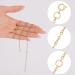 Gold & Silver Necklace Extenders - 6 Pcs Stainless Steel Chain Extensions for Jewelry Making - Buy Online on SooperMarket.com