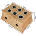 Glield Bamboo Six Hole Healing Box for Moxa Moxibustion Medicine Therapy AJG01 - Buy Online on SooperMarket.com