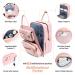 Tonyee Wrap Backpack - Stylish Diaper Bag with Removable Bottle & Diaper Pad Travel Essentials for Moms & Dads - Rosa - Buy Online on SooperMarket.com