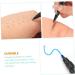 Baluue 10pcs Pen Pen Waterproof Brow Pencil Brow Pen Tool Pen Plastic Blue 13.9x1.8cm Blue - Buy Online on SooperMarket.com
