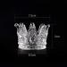 Alexnailart Nail Art Dappen Dish Glass Crystal Cup Crown Pen Holder Mini Nail Art Acrylic Liquid Powder Dappen Dish Manicure Tool for Home Salons - Buy Online on SooperMarket.com
