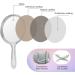 Hi.FANCY Mirror Handheld 1X & 3X Double Sided Makeup Mirror with Handle | Magnifying 11 * 20 cm | Handheld Mirror - Buy Online on SooperMarket.com