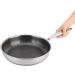 Qzwgz Cookg 51 31 8 Household 304 Stainless Steel Cooking Frying Pan Non-Stick Pot Kitchen Utensils 28cm - Buy Online on SooperMarket.com