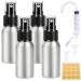 Nuts ot nuts spray bottle 50ml small 4 pc spray stk spray aluminum alloy atomizer mini empty spray bottles for filling pump pum for water perfume cosmetics liquid etheric oils 50ml 4stk