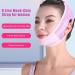 Ehoter Double Chin Reducer Face Slimming Strap & Neck Lifting Mask - Adjustable V Line Face Lifting Tape - Black Compression Bandage - Buy Online on SooperMarket.com