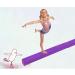 UMIKOOL DIRECT 8FT Balance Beam for Gymnastics - Non Slip Rubber Base - Professional Home Training Equipment - Dark Purple - Buy Online on SooperMarket.com