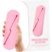 Angoily Silicone Makeup Brush Organizer Bag - Pink Cosmetic Brush Holder & Storage - Small Makeup Bags (20.5x6.5cm) for International Shipping - Buy Online on SooperMarket.com