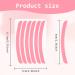Amaxiu 30Pcs Lash Lift Ribbon Reusable Lash Lift Pads Silicone Rods Lash Lift Shields Lash Lift Rods Ribbon Kit Eyelash Lifting Compensator Silicone Perm Ribbon Makeup Beauty Tools(Pink) - Buy Online on SooperMarket.com