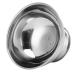 Premium Stainless Steel Shaving Soap Dish & Mug - Stabilized Base Shaving Cup & Brush Holder for Home & Salon Use - Buy Online on SooperMarket.com