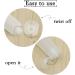Alledomain 6Pcs 50g Empty Squeezable Soft Plastic Tubes Refillable Cosmetic Sample Vial Container with Flip Caps for Cream Shampoo Cleanser Shower Gel Lotion - Include 2pc Funnels & 12pc Labels - Buy Online on SooperMarket.com