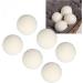 GFRGFH Wool Drying Balls Laundry Balls for Dryer Reusable Static Reduction Skin Friendly Softener Ball for Clothes 6pcs(3.5cm) - Buy Online on SooperMarket.com