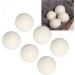 Wool Drying Balls - 6 Pcs Felt Ball Dryer for Static Removal & Apparel Care - Eco-Friendly Laundry Solution - Buy Online on SooperMarket.com