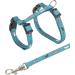 Trixie 4144 Kitten Harness with Leash - Adjustable Nylon 21-33 cm Assorted Colors - Comfortable & Safe Pet Gear - Buy Online on SooperMarket.com