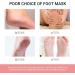 3 Pair Foot Peeling Mask Socks - Moisturizing Foot Mask for Dry & Cracked Feet - Easy Corn Removal - Foot Spa Treatment for Men & Women - Buy Online on SooperMarket.com