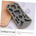 Alipis 2pcs Dessert Dark Molds Grey Bones Shape Cakes Baking Silicone Creative Skeleton Bone-Shaped Shaped - Buy Online on SooperMarket.com