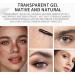Clear Eyebrow Setting Gel Waterproof Liquid Brow Shaping Gel Long Lasting Brow Gel with Brush 2PCS Eyebrow Gel - Buy Online on SooperMarket.com