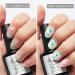 Saviland Dried Flower Gel Nail Polish Kit - 6 Colors Soak Off U V LED Varnish for Manicure Nail Art (Pink Blue Yellow) - Buy Online on SooperMarket.com