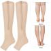 OKAT Mid-Calf Open Toe Compression Socks for Running & Sports - S/M | International Shipping - Buy Online on SooperMarket.com
