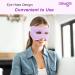NEWGO Cold Eye Mask - Reusable Hot Cold Therapy Cooling Eye Mask for Puffy Eyes, Migraine, Dark Circles, Dry Eyes, Swollen Eyes, Sinus Pain - Light Purple - Buy Online on SooperMarket.com