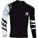 ROAR Long Sleeve MMA Rash Guard - Large Zebra Print White - Buy Online on SooperMarket.com