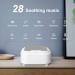 White Noise Machine with 28 Natural Soothing Sounds Rechargeable Portable Sound Machine withTimer Volume Control Sleep Therapy for Baby Kids Adults for Travel Office Home - Buy Online on SooperMarket.com