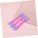 Housoutil 50pcs Double-headed Smudge Stick Sponges Face Sponge for Makeup Nail Accessories Manicure Nail Brush - Buy Online on SooperMarket.com