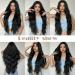 28-Inch Black Wig for Women - Natural Look, Synthetic Long Wavy, Heat Resistant, Perfect for Daily & Party Wear - Buy Online on SooperMarket.com
