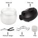 SAGUD Airbrush Cleaning Pot Kit with Strong Glass Bottles & Holder Station - Buy Online on SooperMarket.com