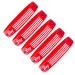 Totority 5pcs independence Day red bracelet Wristbands silicone wristband wristband red bracelets silicone wristbands Independence Day silicone Bracelet silicone bracelets Bracelet Picture 1 Red