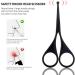 Professional Small Scissor for Beard, Moustache, Ear and Nose Hair Trimming - Stainless Steel (Round-Headed 04 Black) - Buy Online on SooperMarket.com
