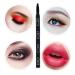 Premium 4-in-1 Detachable Makeup Brush Kit - Portable Travel Lip Eyeshadow & Eyebrow Brushes (Black) - International Shipping Available - Buy Online on SooperMarket.com
