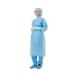 Disposable Isolation Gowns Non-Woven Latex Free 10EA (Knit Cuff 35g)